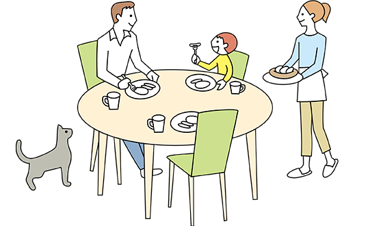 スイッチ操作（電動）