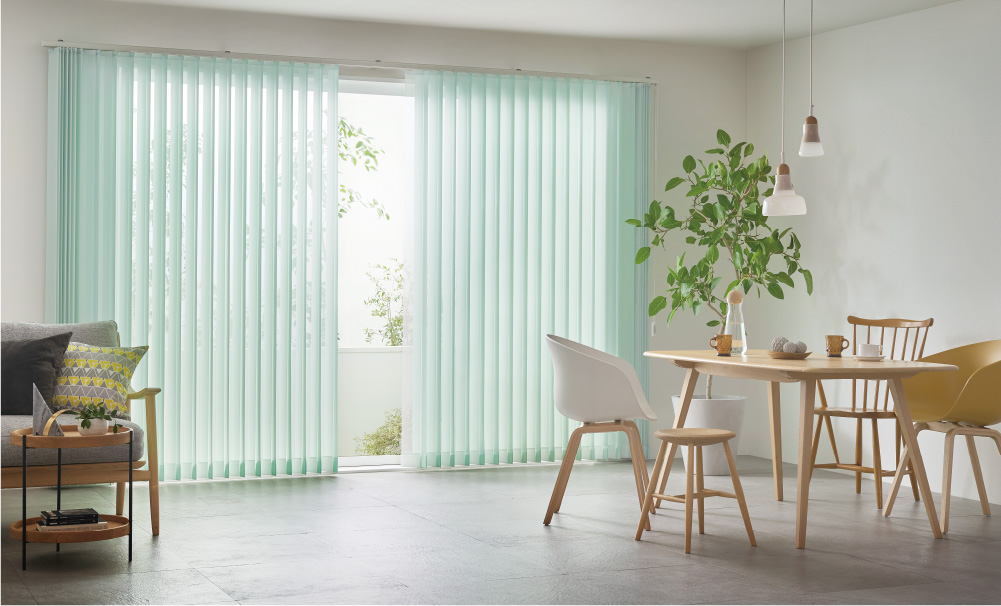 ドレープ：エブリ　LD-6279・レース：エール　LD-6657