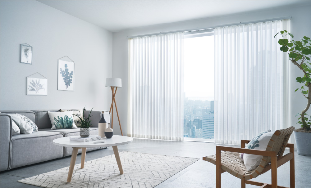 ドレープ：ライフ　LD-6201・レース：エール　LD-6651