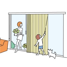 ワンタッチチェーン操作