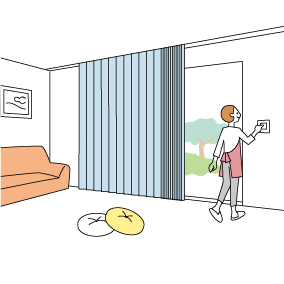 スイッチ操作（電動）